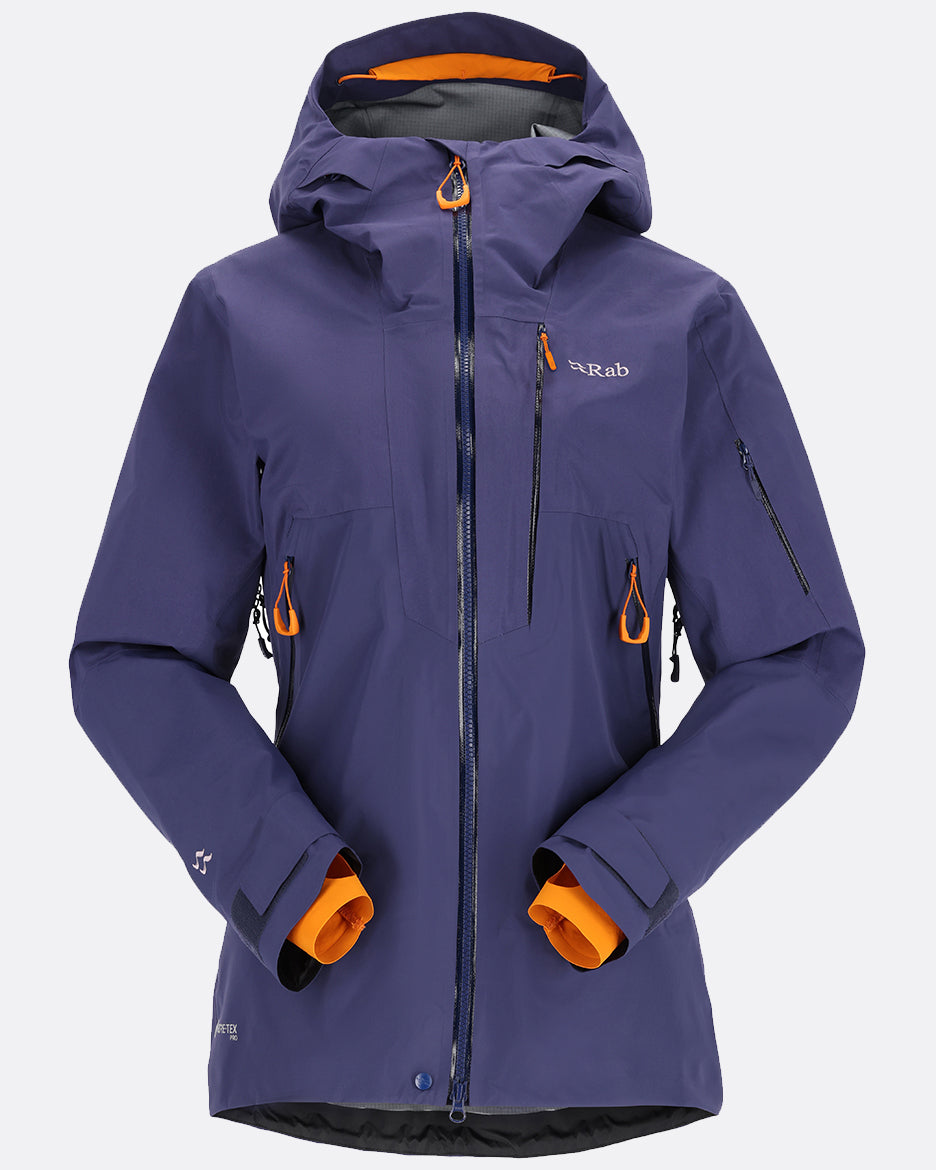 Rab Khroma Latok GTX Jacket W´S - Chaqueta de esquí 100% Impermeable de Gore-Tex Pro 80D - Chaquetas