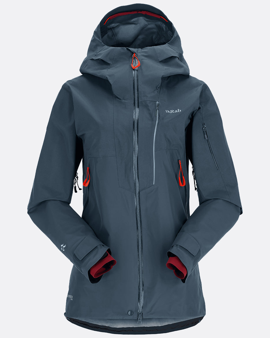Rab Khroma Latok GTX Jacket W´S - Chaqueta de esquí 100% Impermeable de Gore-Tex Pro 80D - Chaquetas