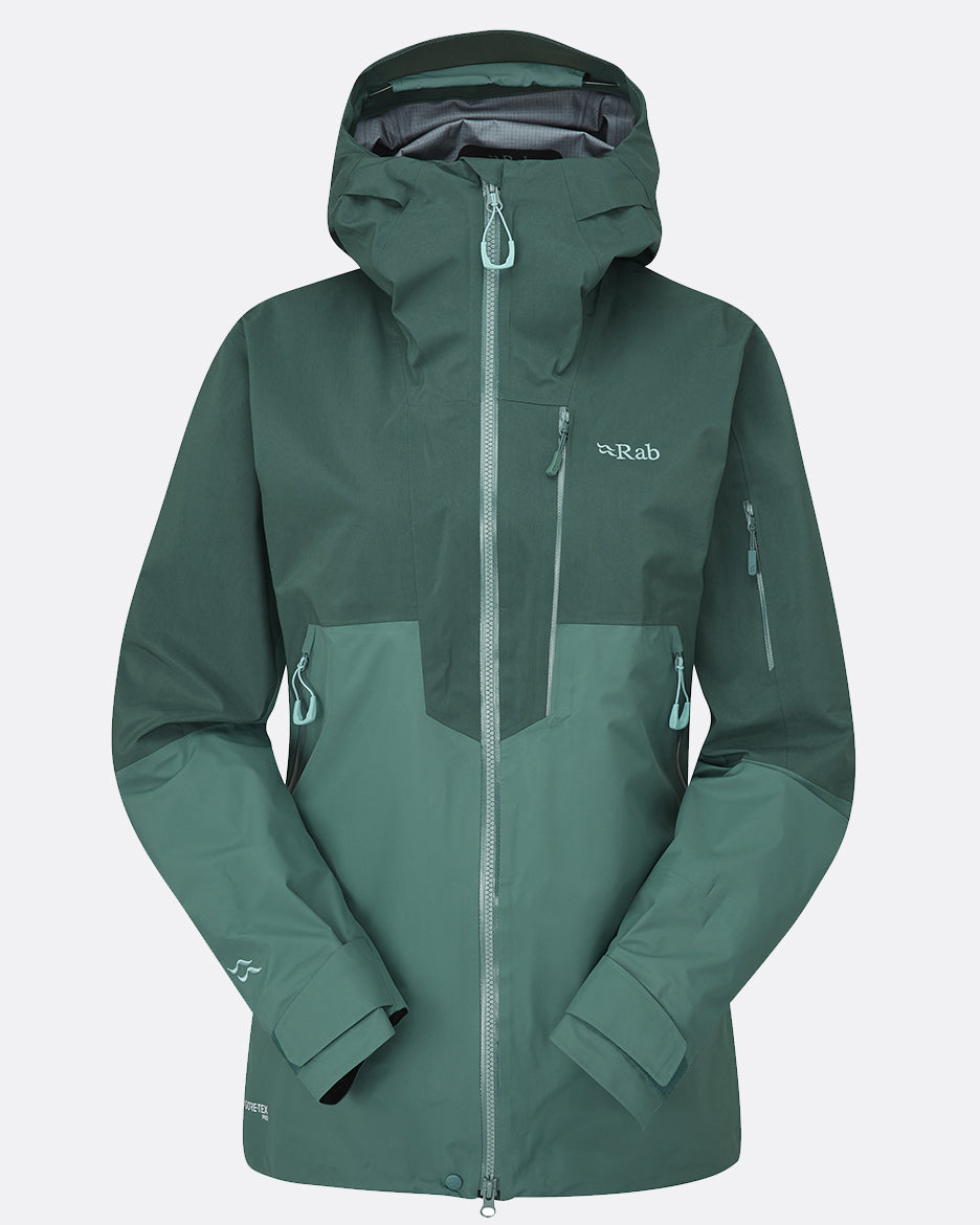 Rab Khroma Latok GTX Jacket W´S - Chaqueta de esquí 100% Impermeable de Gore-Tex Pro 80D - Chaquetas