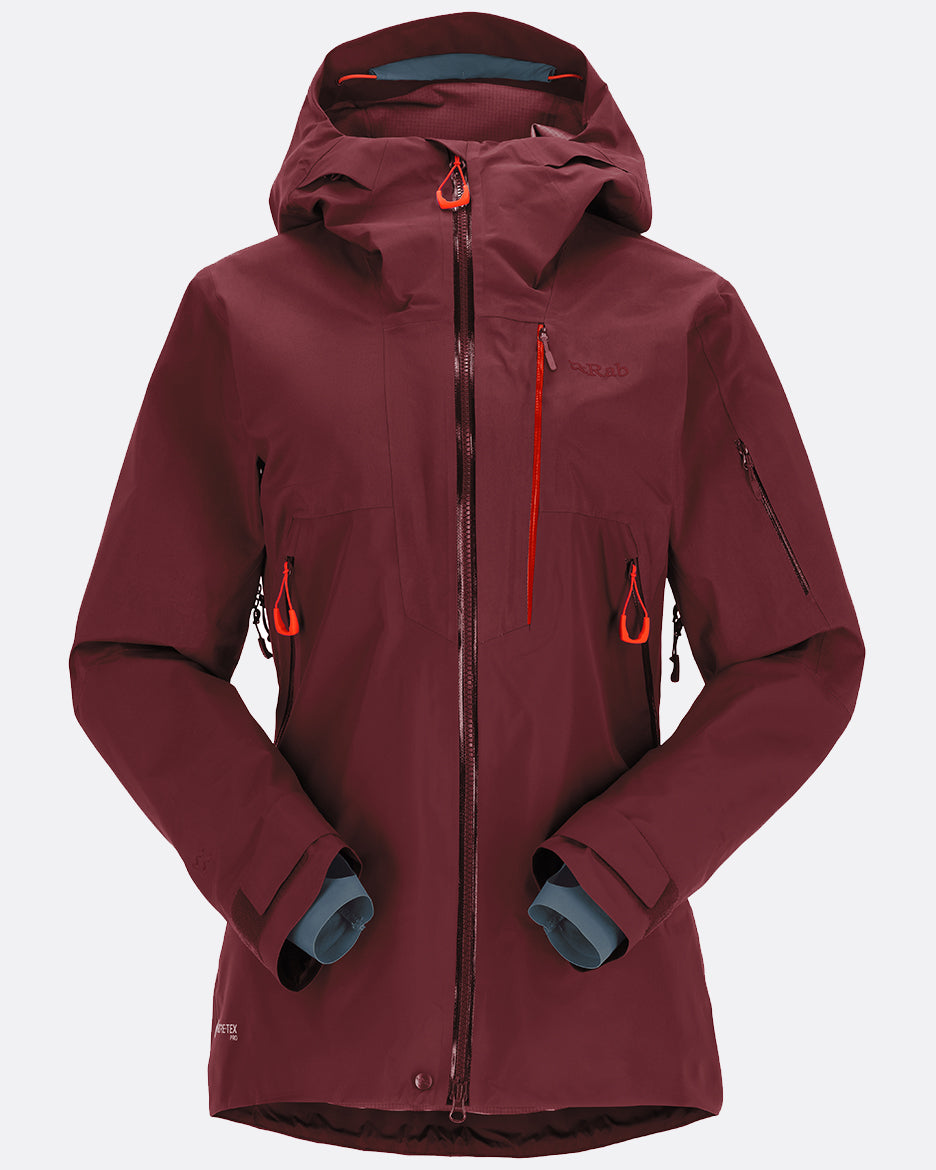 Rab Khroma Latok GTX Jacket W´S - Chaqueta de esquí 100% Impermeable de Gore-Tex Pro 80D - Chaquetas
