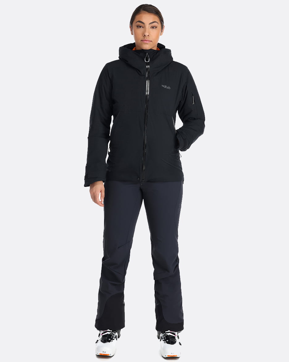 Rab Khroma Transpose Jacket W´S - Chaqueta de Esquí de Proflex Ultratranspirable 100% impermeable y Primaloft Silver
