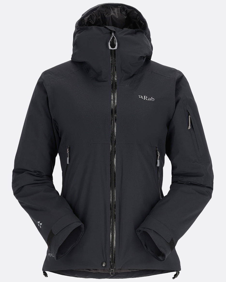 Rab Khroma Transpose Jacket W´S - Chaqueta de Esquí de Proflex Ultratranspirable 100% impermeable y Primaloft Silver