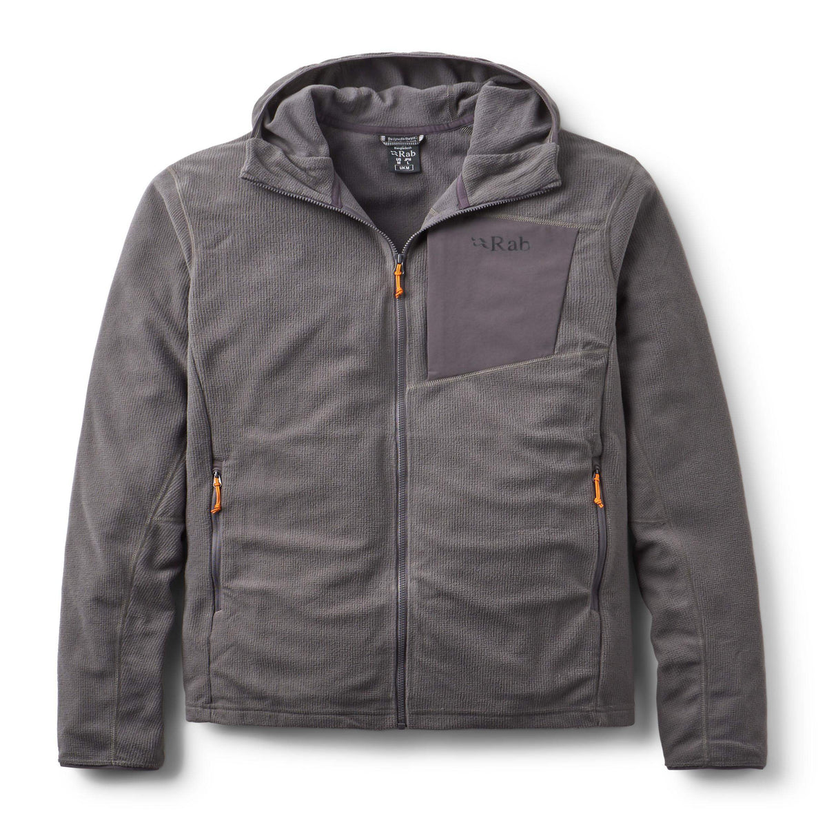 Rab Tecton Hoody Graphene, frontal