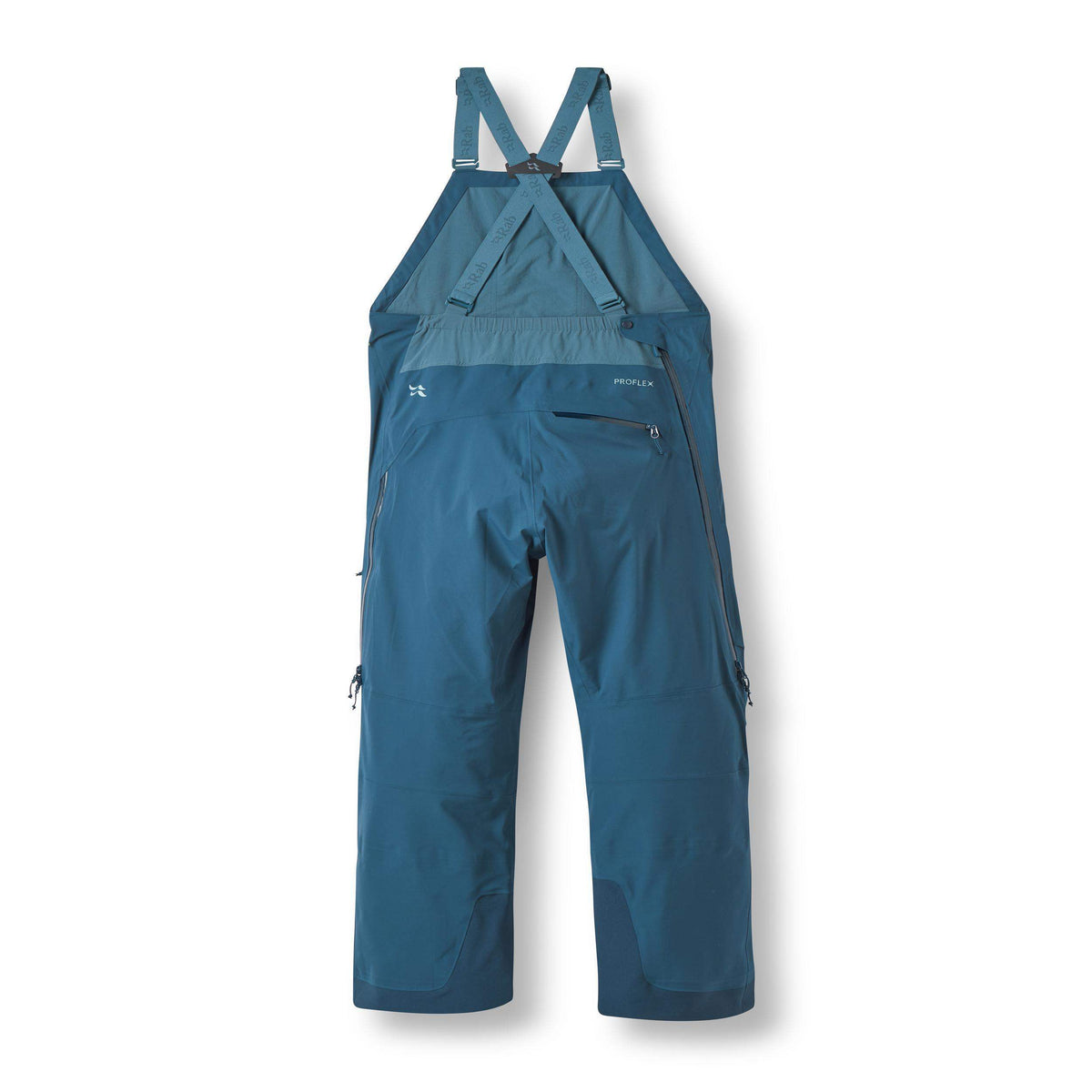 Rab Khroma Kinetic Bib mujer Tempest Blue, trasera