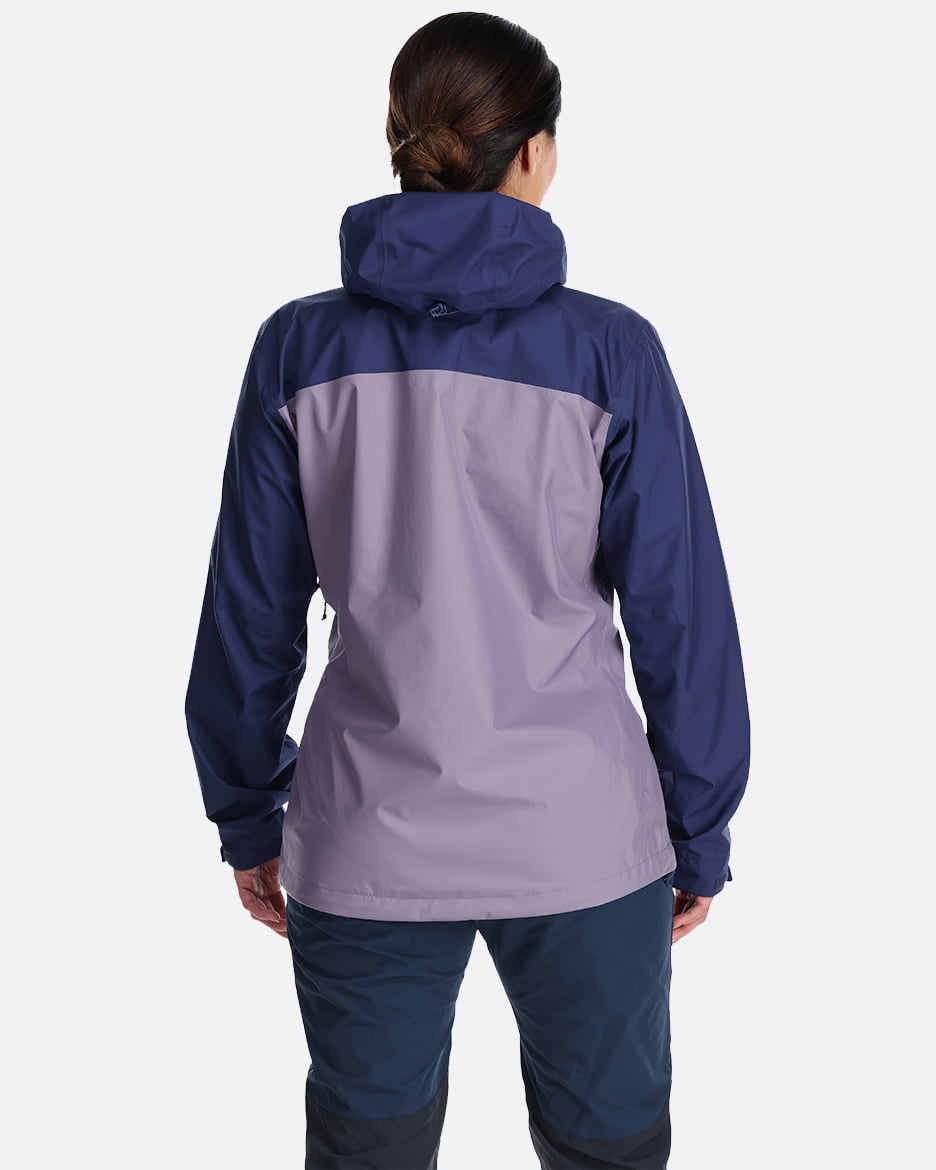Rab Arc Eco Jacket W'S - Impermeable de Pertex Shield Revolve Reciclado y 20.000 HH - Impermeables
