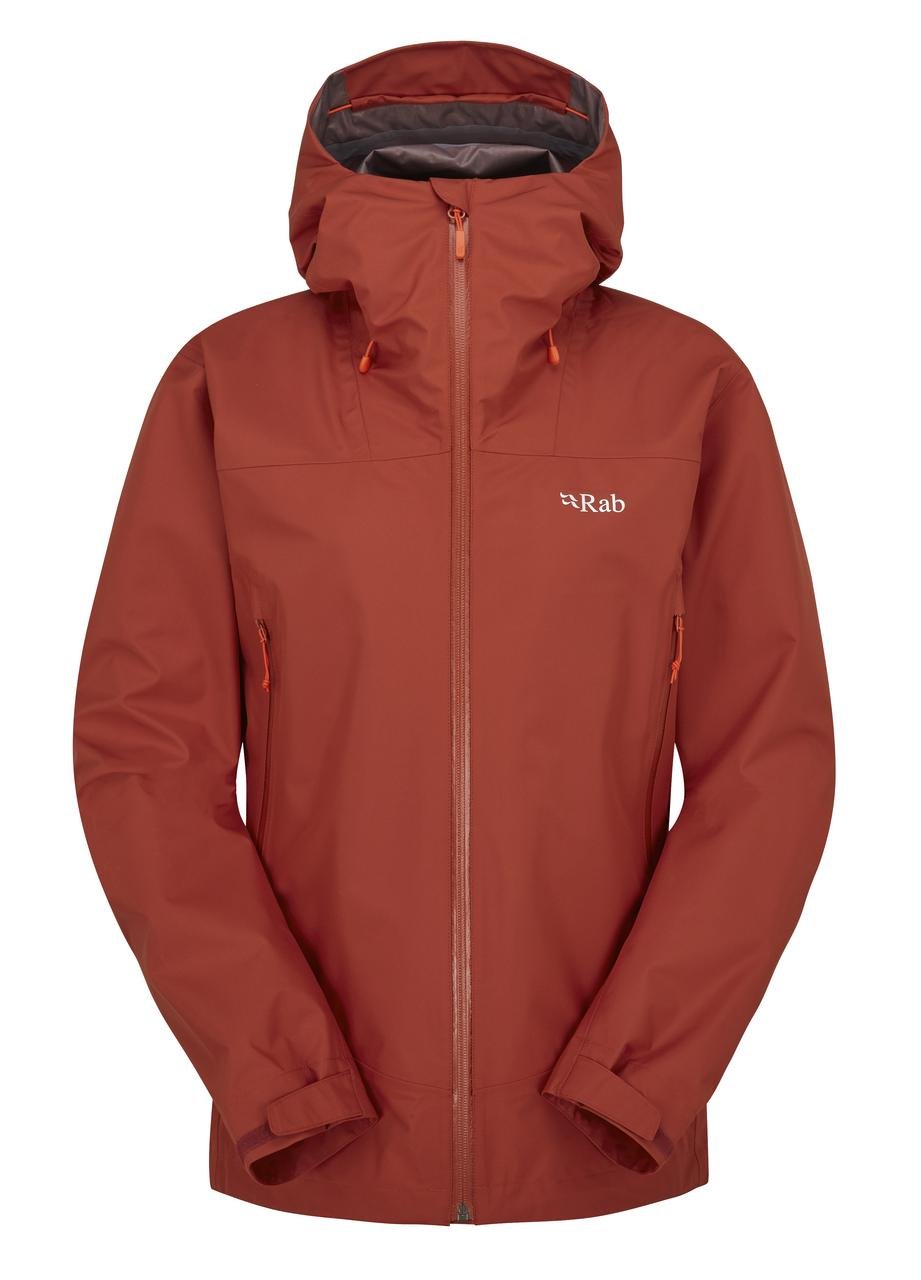 Rab Arc Eco Jacket W'S - Impermeable de Pertex Shield Revolve Reciclado y 20.000 HH - Impermeables