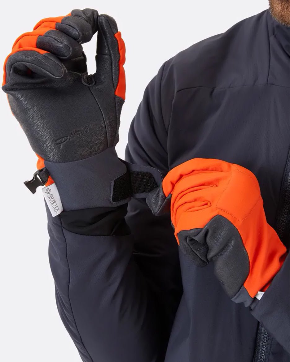 Rab Axis GTX Gloves - Guantes Técnicos de Gore - Tex Infinium para Escalada en Hielo - Guantes