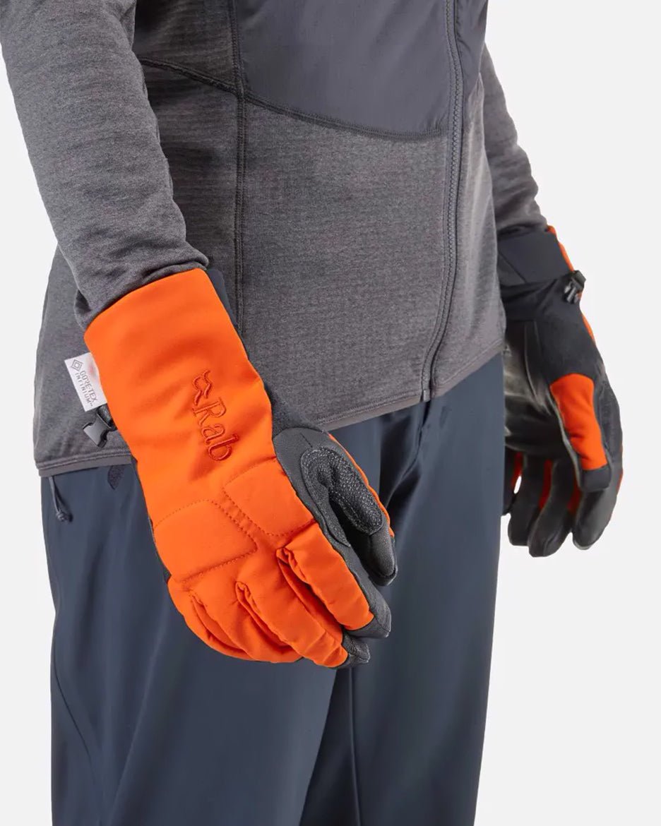 Rab Axis GTX Gloves - Guantes Técnicos de Gore - Tex Infinium para Escalada en Hielo - Guantes