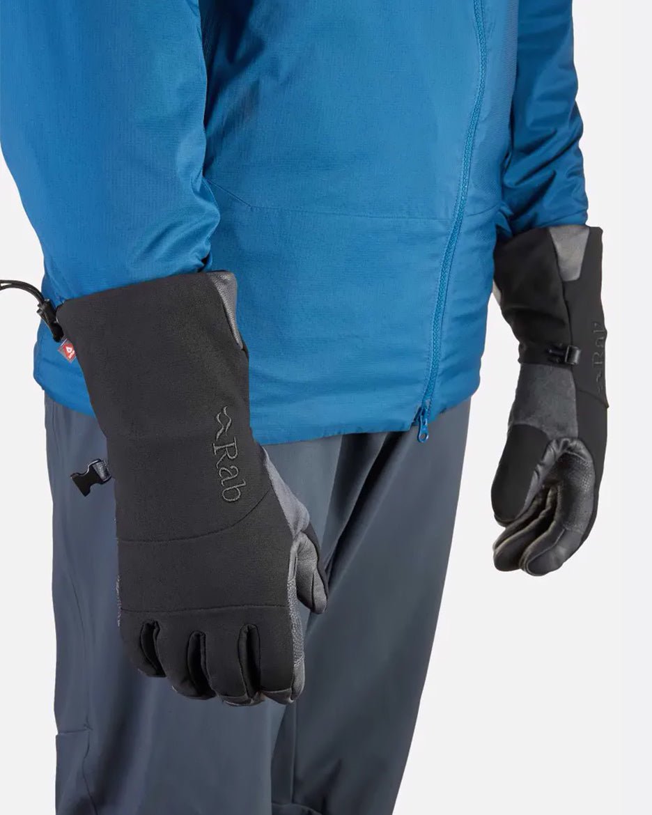 Rab Baltoro Gloves - Guantes de Cuero Reforzado para Alpinismo - Guantes