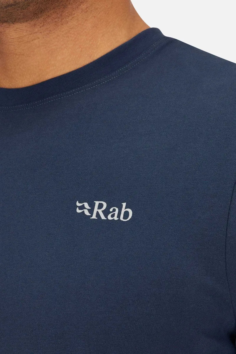 Rab Basecamp 3 Peaks Tee - Camisetas Manga Corta