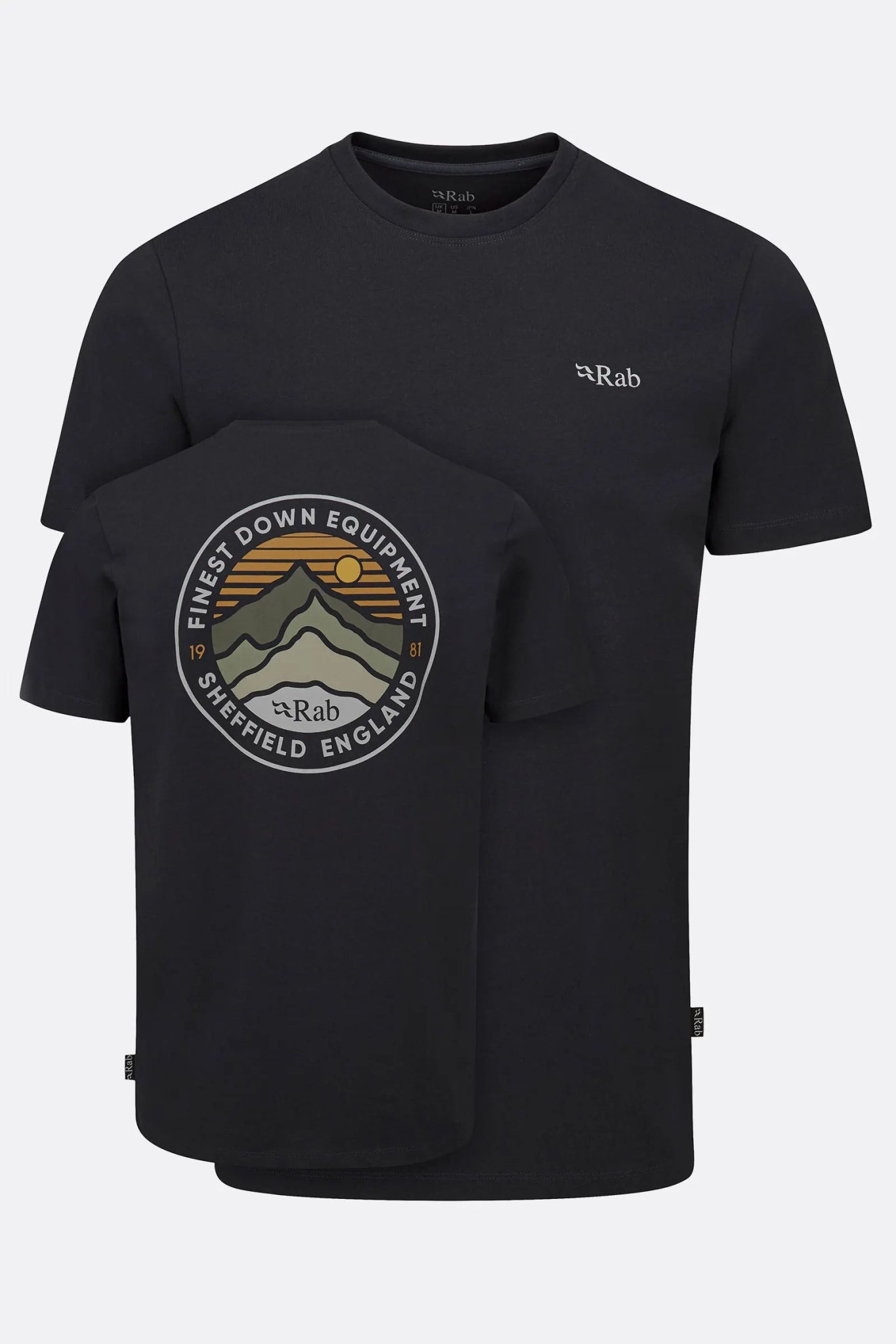 Rab Basecamp 3 Peaks Tee - Camisetas Manga Corta