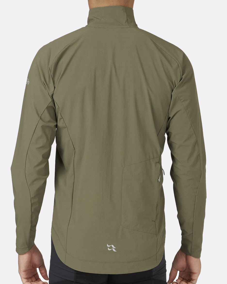 Rab Cinder Borealis Jacket - Chaqueta para Ciclismo Transpirable y Resistente al Viento - 40% - Chaquetas