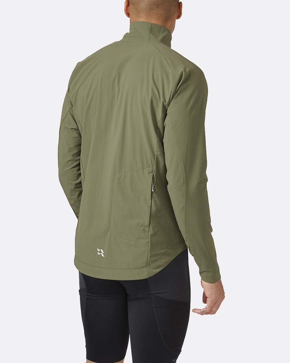 Rab Cinder Borealis Jacket - Chaqueta para Ciclismo Transpirable y Resistente al Viento - 40% - Chaquetas