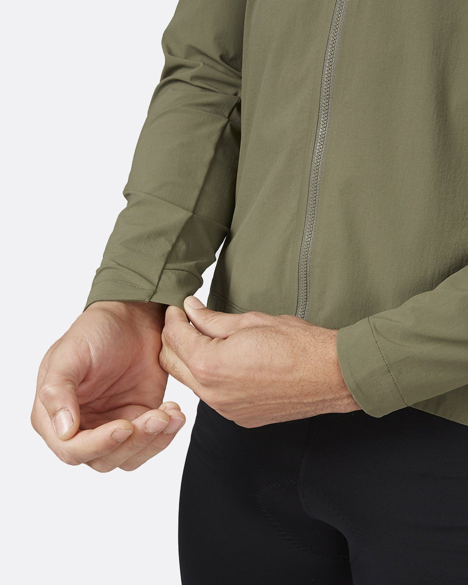 Rab Cinder Borealis Jacket - Chaqueta para Ciclismo Transpirable y Resistente al Viento - 40% - Chaquetas