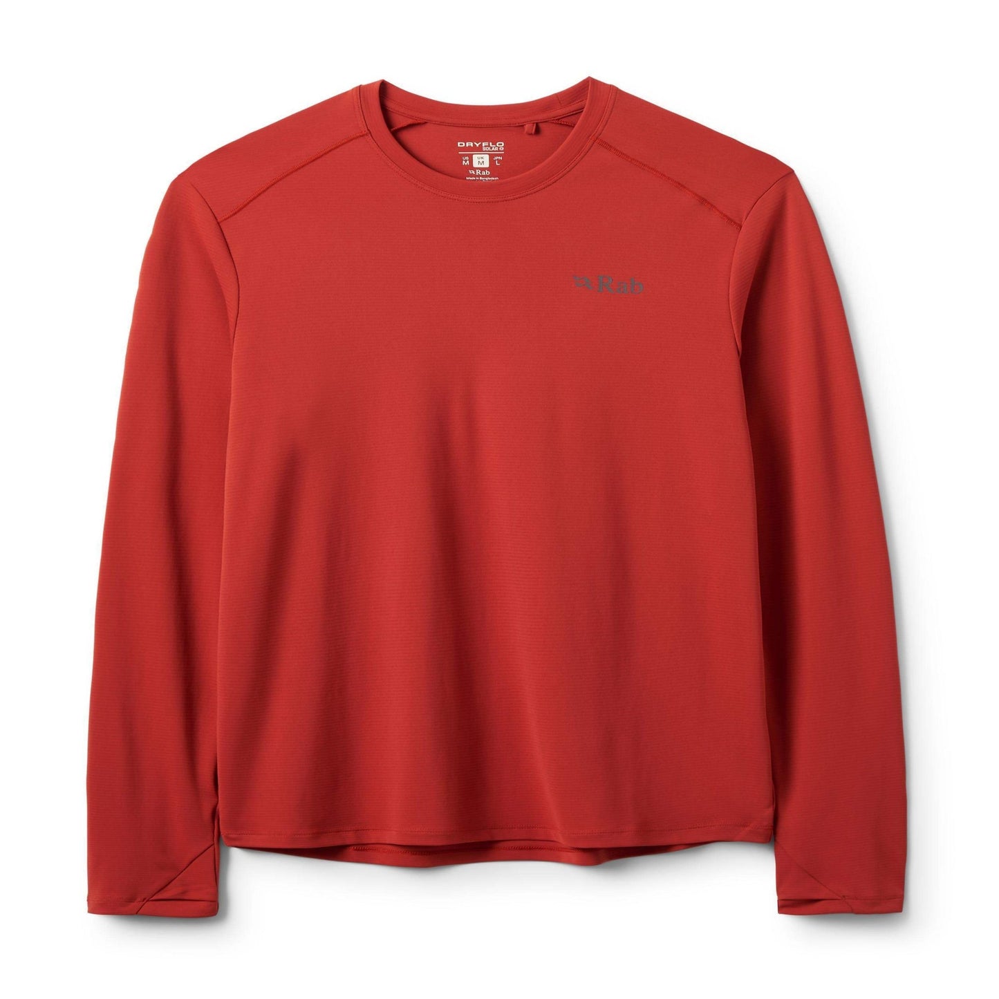 Rab Force LS Tee - Camiseta Técnica Manga Larga Transpirable para Montaña y Trail Running -