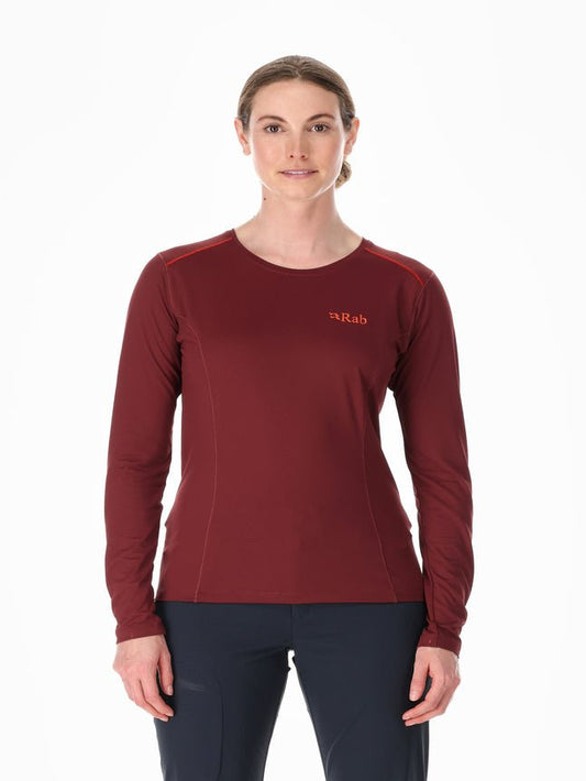 Rab Force LS Tee W'S - Técnica Antiolores - Camisetas