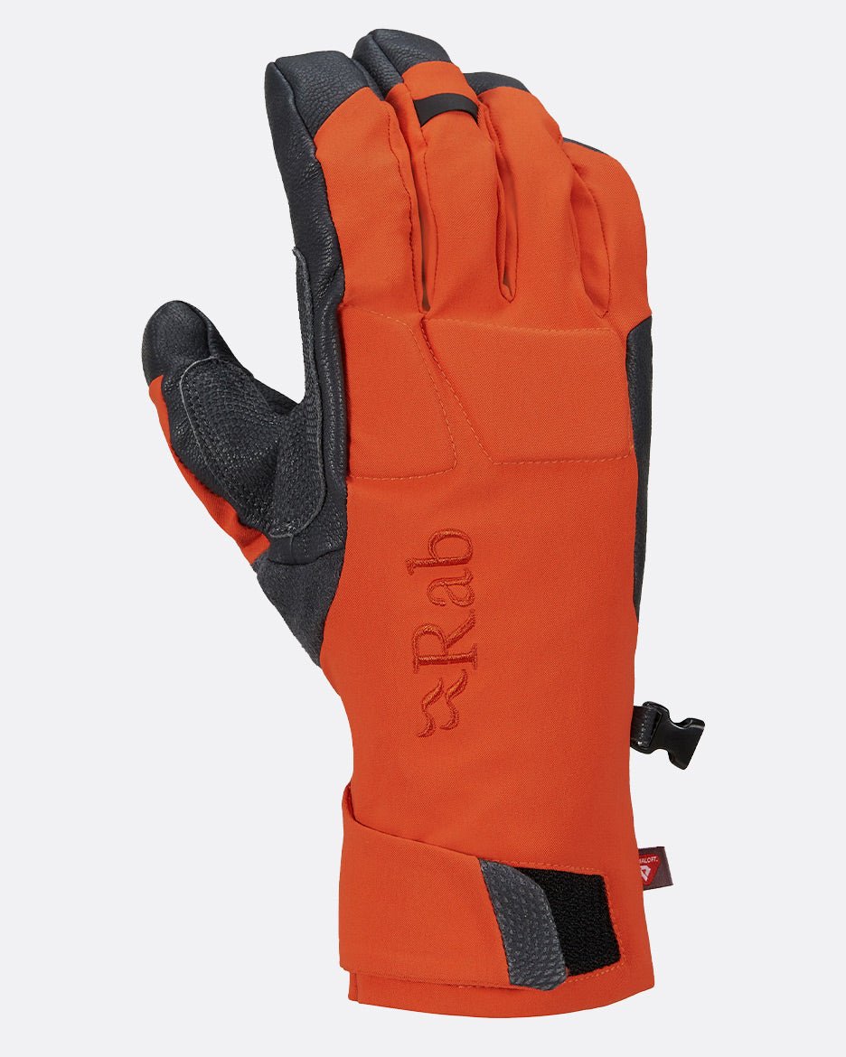 Rab Fulcrum GTX Glove - Guantes Técnicos de Gore - Tex Grip y Primaloft - Guantes