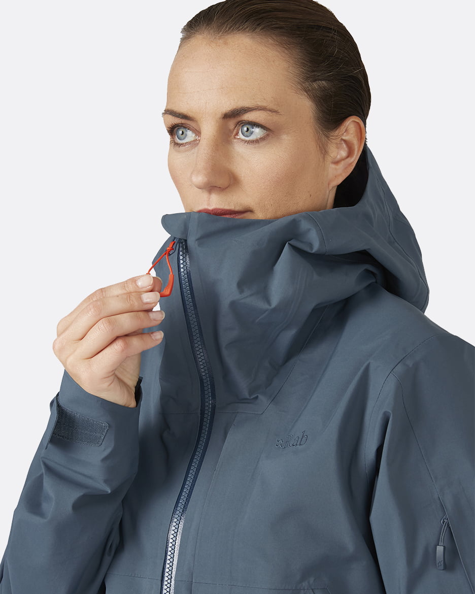 Rab Khroma Diffuse GTX Jacket W'S - Chaqueta de esquí de Gore - Tex Shell de 3 Capas - Chaquetas