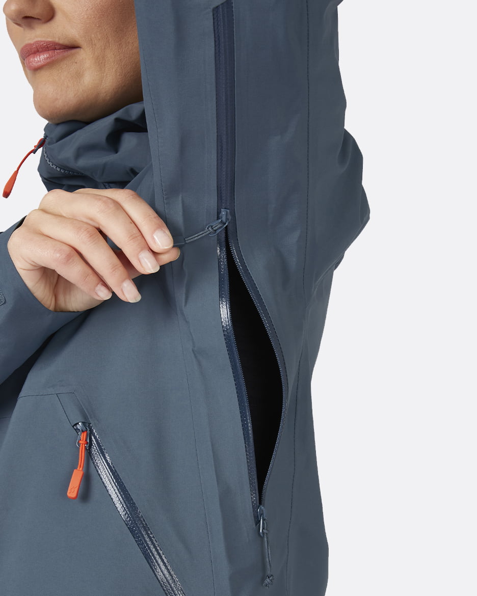 Rab Khroma Diffuse GTX Jacket W'S - Chaqueta de esquí de Gore - Tex Shell de 3 Capas - Chaquetas