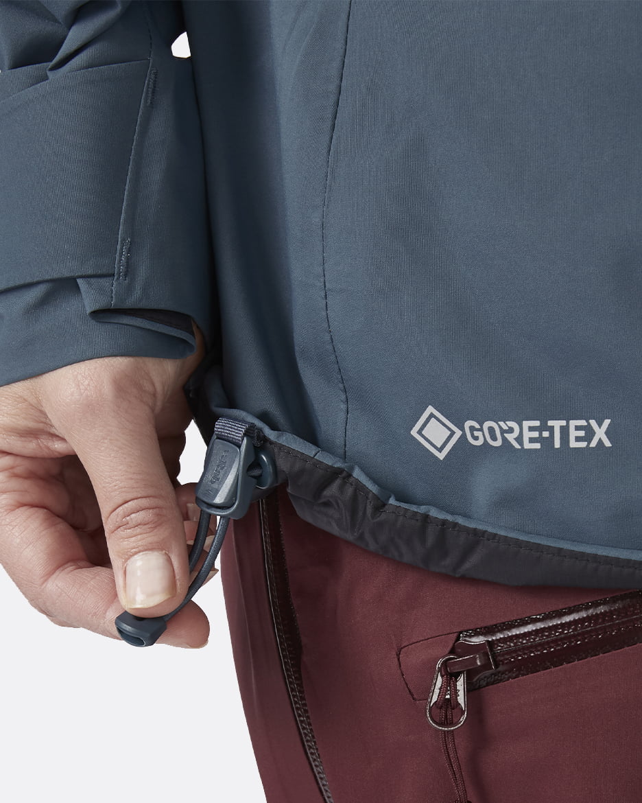 Rab Khroma Diffuse GTX Jacket W'S - Chaqueta de esquí de Gore - Tex Shell de 3 Capas - Chaquetas