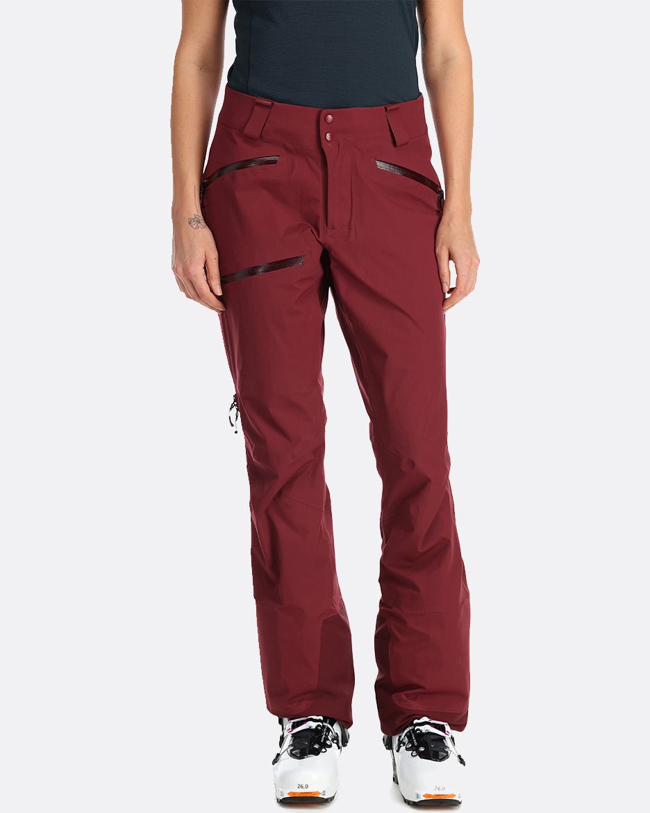 Rab Khroma Kinetic Pants W´S – Pantalones de esquí 100% impermeables ultratranspirables - Pantalones