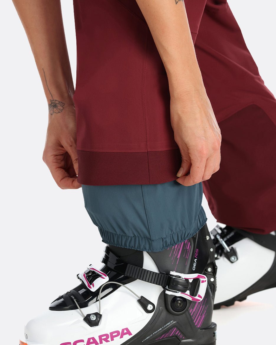 Rab Khroma Kinetic Pants W´S – Pantalones de esquí 100% impermeables ultratranspirables - Pantalones