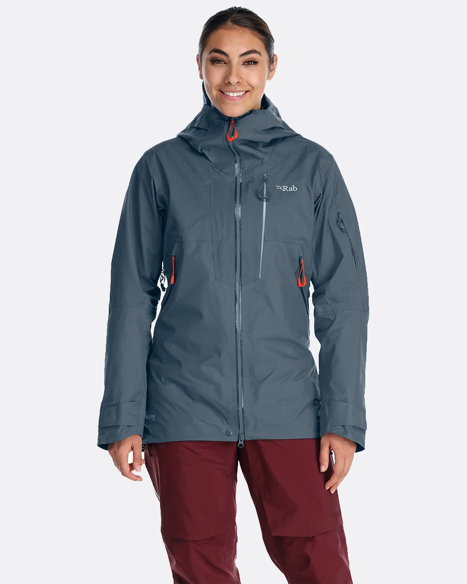 Rab Khroma Latok GTX Jacket W´S - Chaqueta de esquí 100% Impermeable de Gore-Tex Pro 80D - Chaquetas