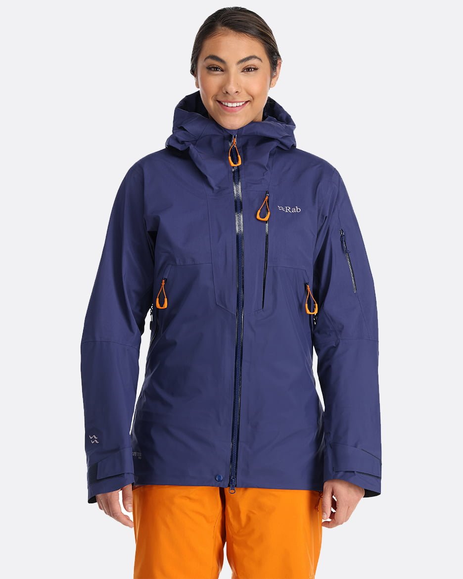 Rab Khroma Latok GTX Jacket W´S - Chaqueta de esquí 100% Impermeable de Gore-Tex Pro 80D - Chaquetas