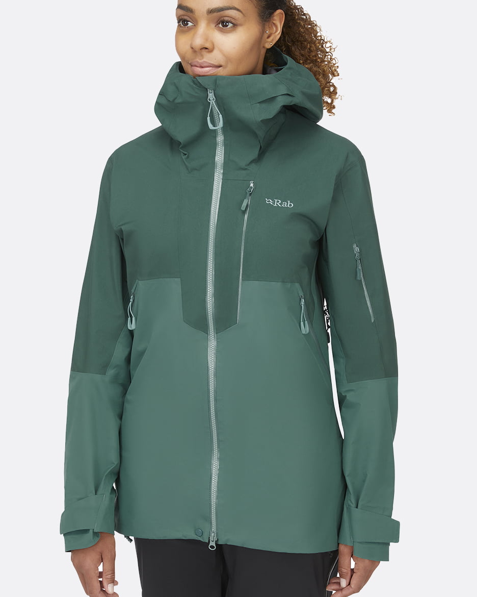 Rab Khroma Latok GTX Jacket W´S - Chaqueta de esquí 100% Impermeable de Gore-Tex Pro 80D - Chaquetas