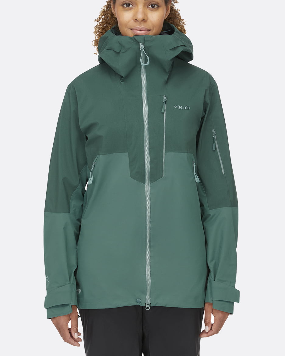 Rab Khroma Latok GTX Jacket W´S - Chaqueta de esquí 100% Impermeable de Gore-Tex Pro 80D - Chaquetas
