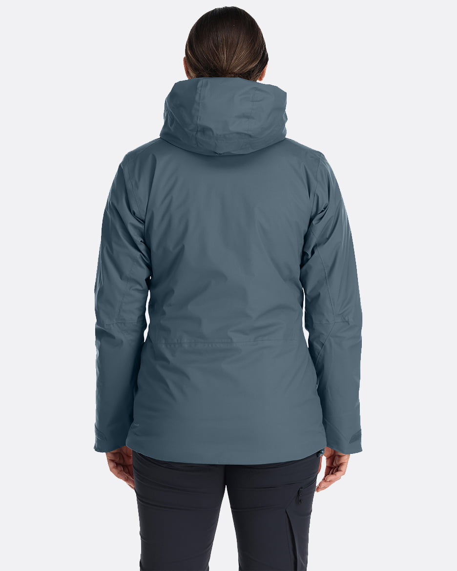 Rab Khroma Transpose Jacket W´S - Chaqueta de Esquí de Proflex Ultratranspirable 100% impermeable y Primaloft Silver