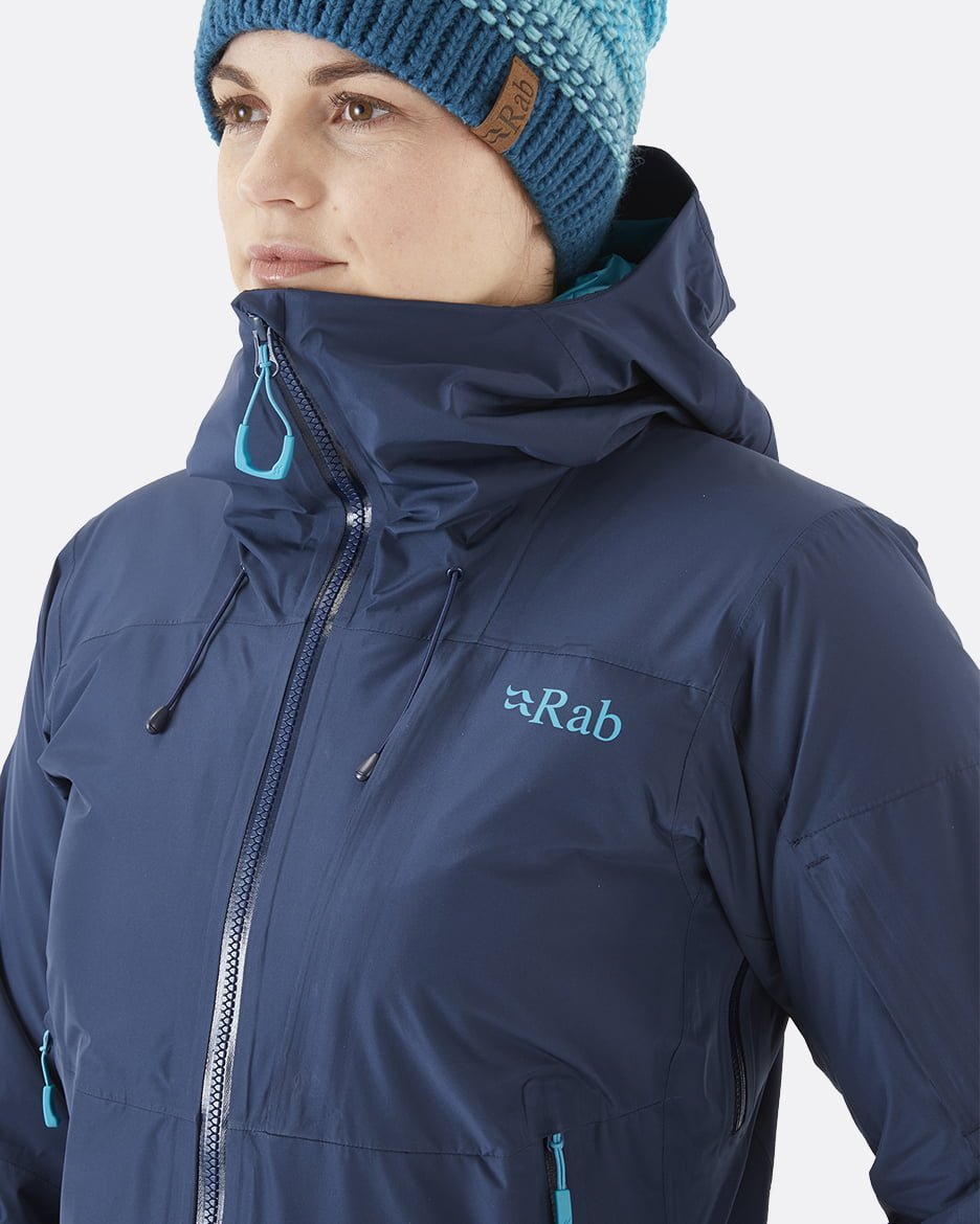 Rab Khroma Volition Jacket W'S - Chaqueta de esquí de Gore - Tex Pro de 2 Capas y fibras Primaloft - Chaquetas
