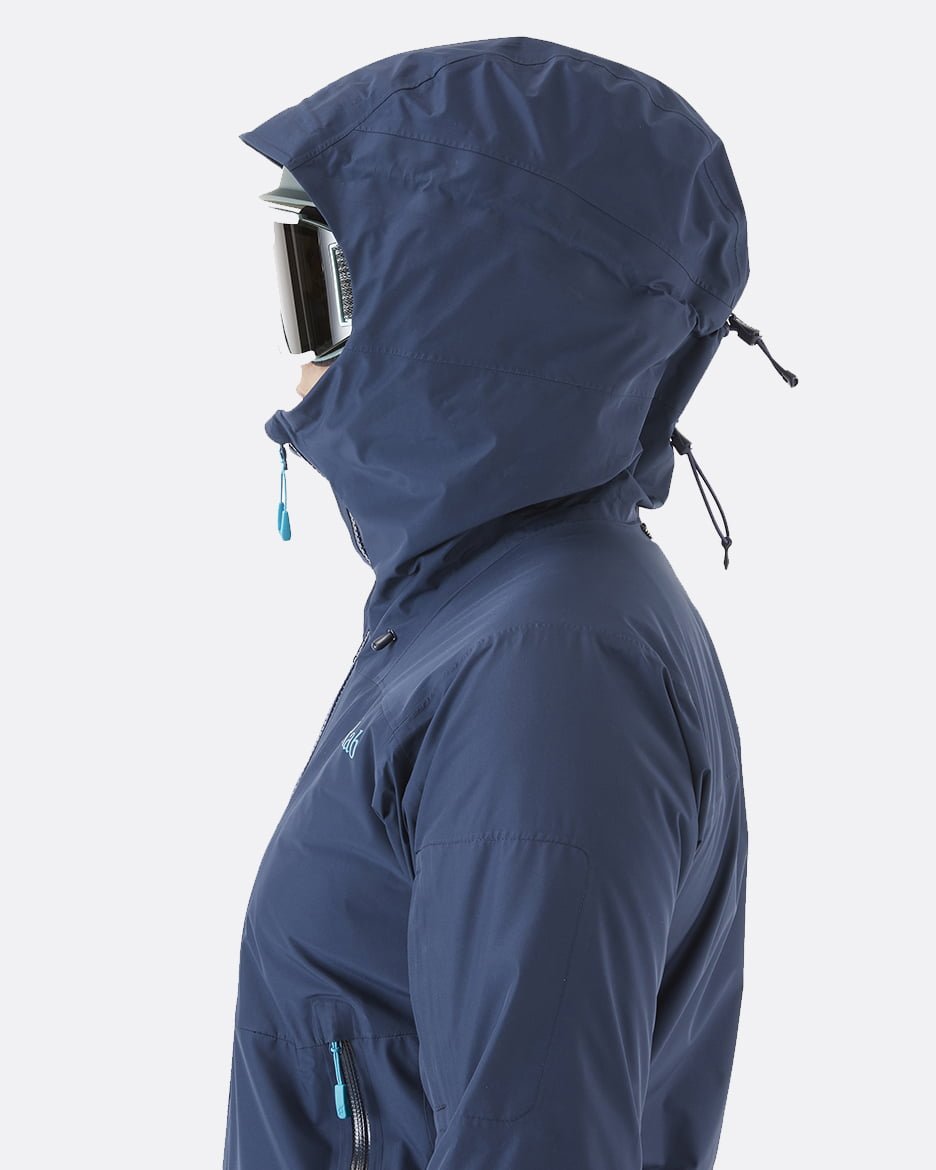 Rab Khroma Volition Jacket W'S - Chaqueta de esquí de Gore - Tex Pro de 2 Capas y fibras Primaloft - Chaquetas