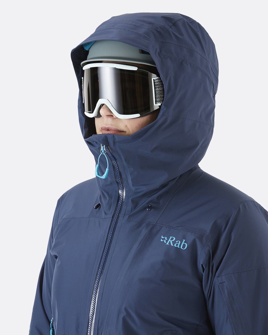 Rab Khroma Volition Jacket W'S - Chaqueta de esquí de Gore - Tex Pro de 2 Capas y fibras Primaloft - Chaquetas