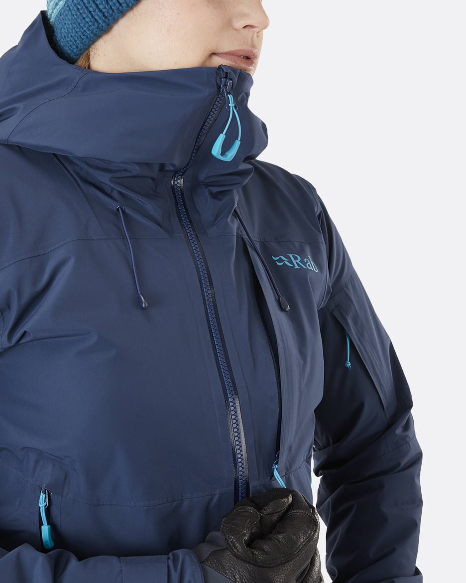 Rab Khroma Volition Jacket W'S - Chaqueta de esquí de Gore - Tex Pro de 2 Capas y fibras Primaloft - Chaquetas