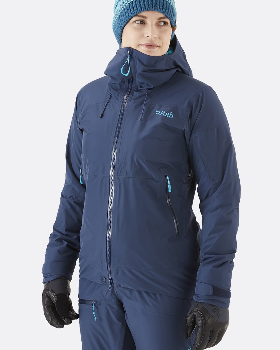 Rab Khroma Volition Jacket W'S - Chaqueta de esquí de Gore - Tex Pro de 2 Capas y fibras Primaloft - Chaquetas