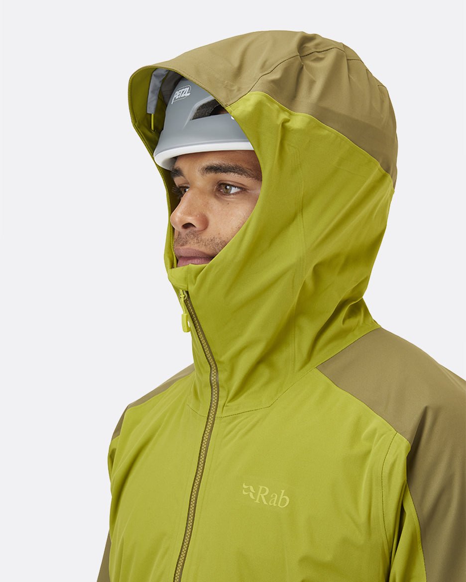 Rab Kinetic Alpine 2.0 Jacket - 100% Impermeable, Elástica y Ultratranspirable - Chaquetas