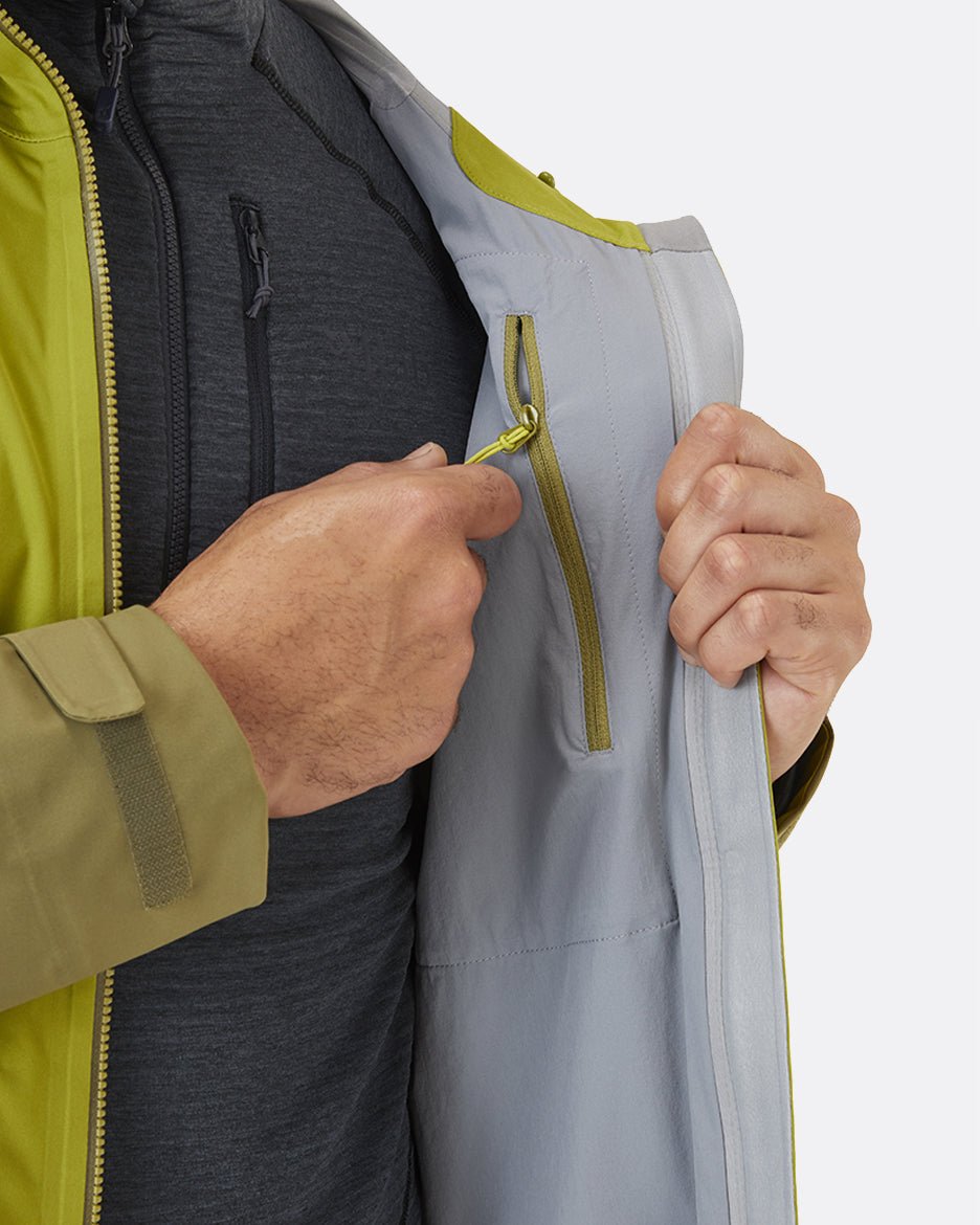 Rab Kinetic Alpine 2.0 Jacket - 100% Impermeable, Elástica y Ultratranspirable - Chaquetas