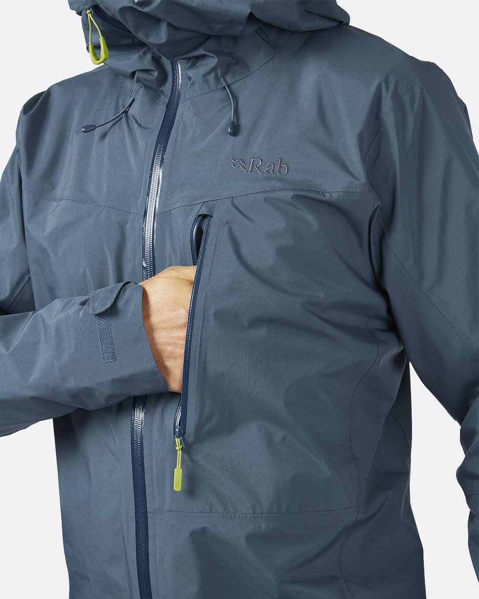 Rab Latok Paclite Plus Jacket - Membrana Impermeable Ultraligera de Gore - Tex Paclite Plus de 2.5 capas - Chaquetas
