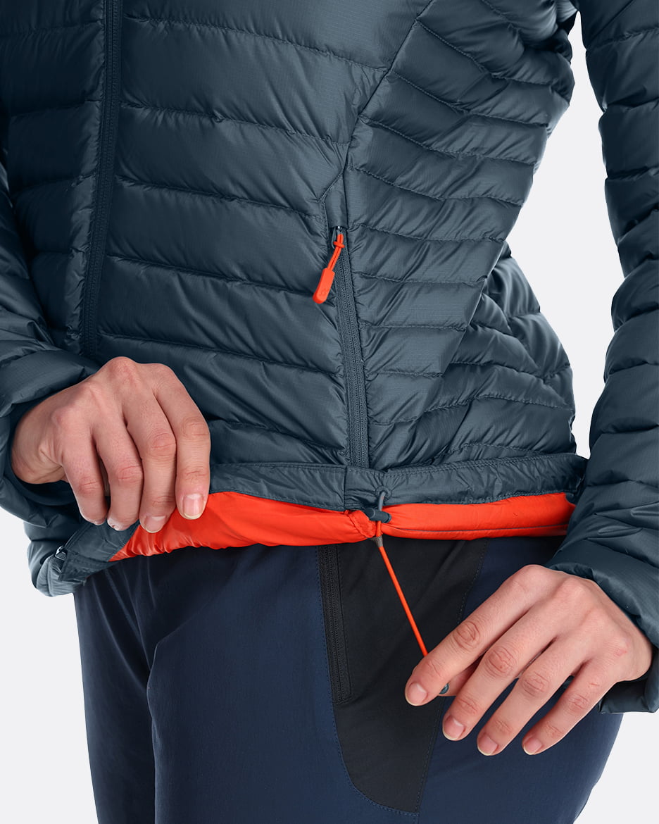 Rab Microlight Jacket W'S - Plumón de 700 FP y Pertex Quantum - Chaquetas