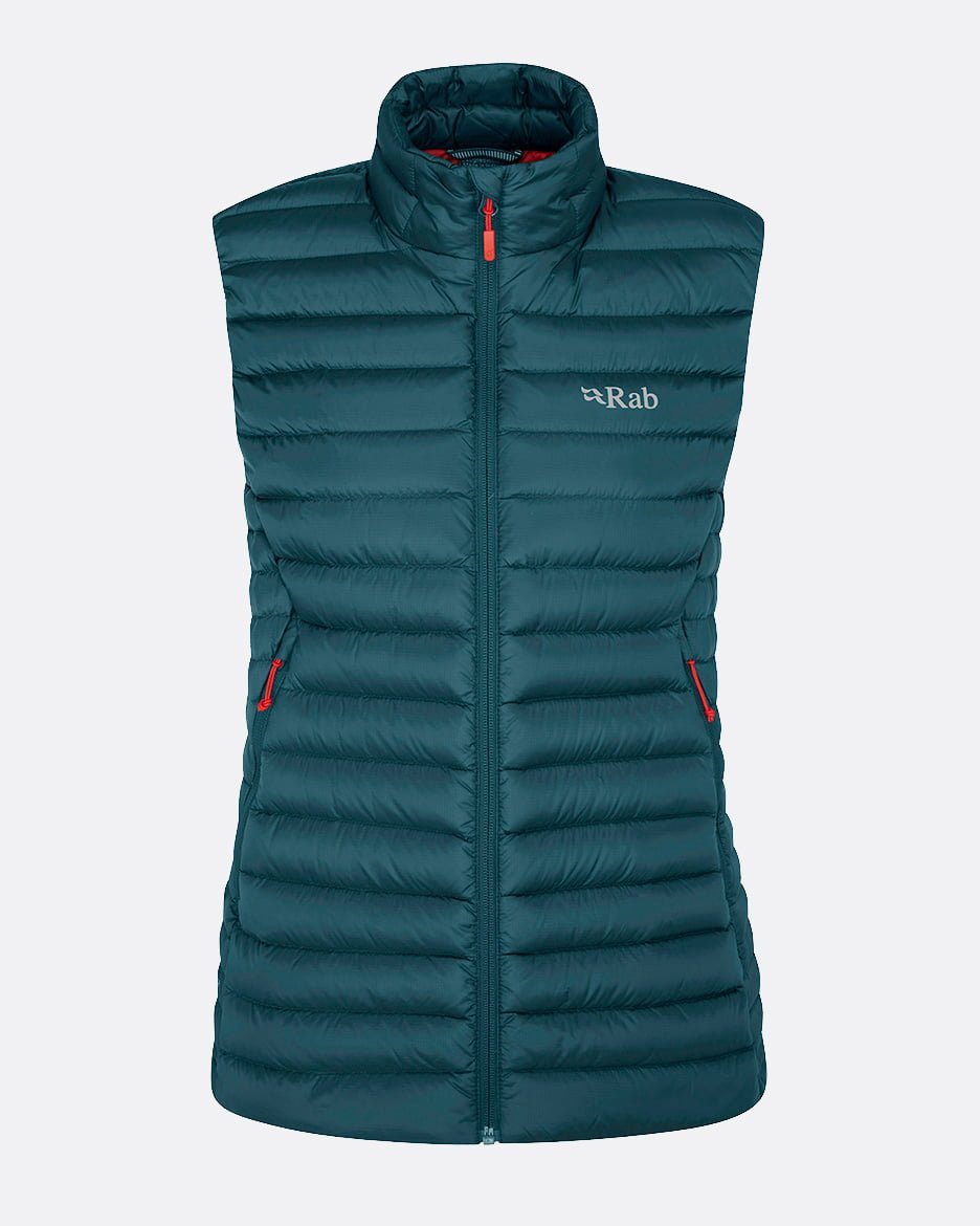 Rab Microlight Vest W'S - Plumón de 700 FP y Pertex Quantum - Chalecos