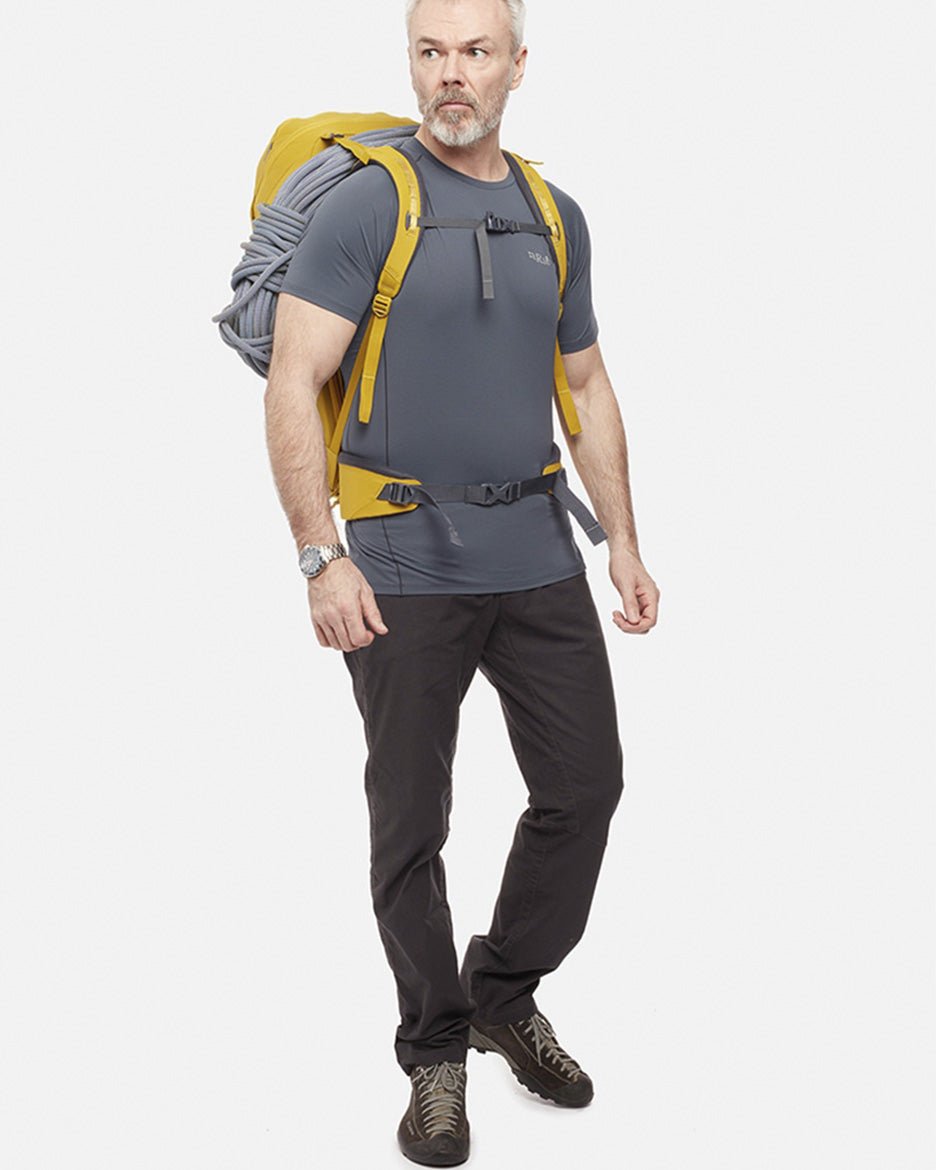 Rab Rogue 48L - Mochila de Escalada con Apertura en la Espaldera - Mochilas