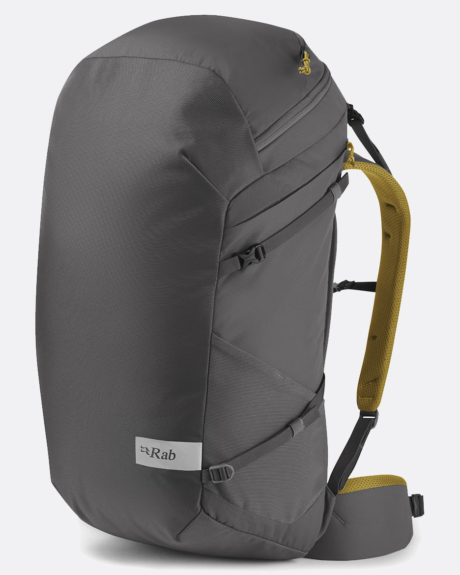 Rab Rogue 48L - Mochila de Escalada con Apertura en la Espaldera - Mochilas