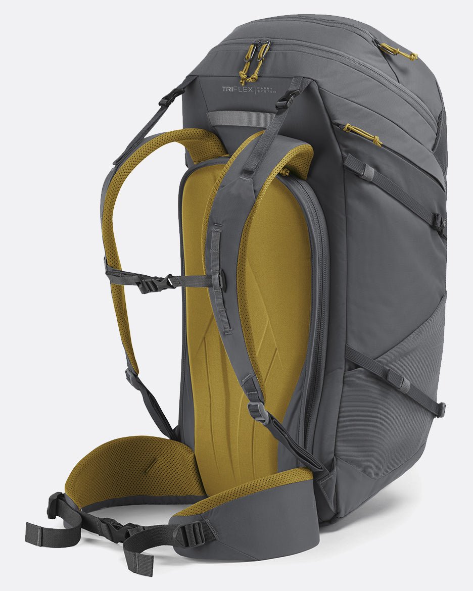 Rab Rogue 48L - Mochila de Escalada con Apertura en la Espaldera - Mochilas
