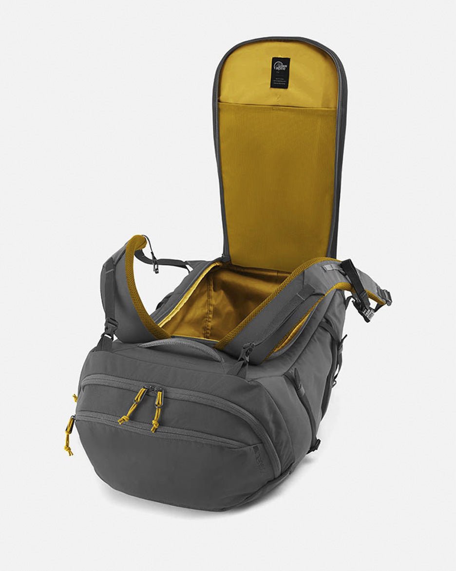 Rab Rogue 48L - Mochila de Escalada con Apertura en la Espaldera - Mochilas