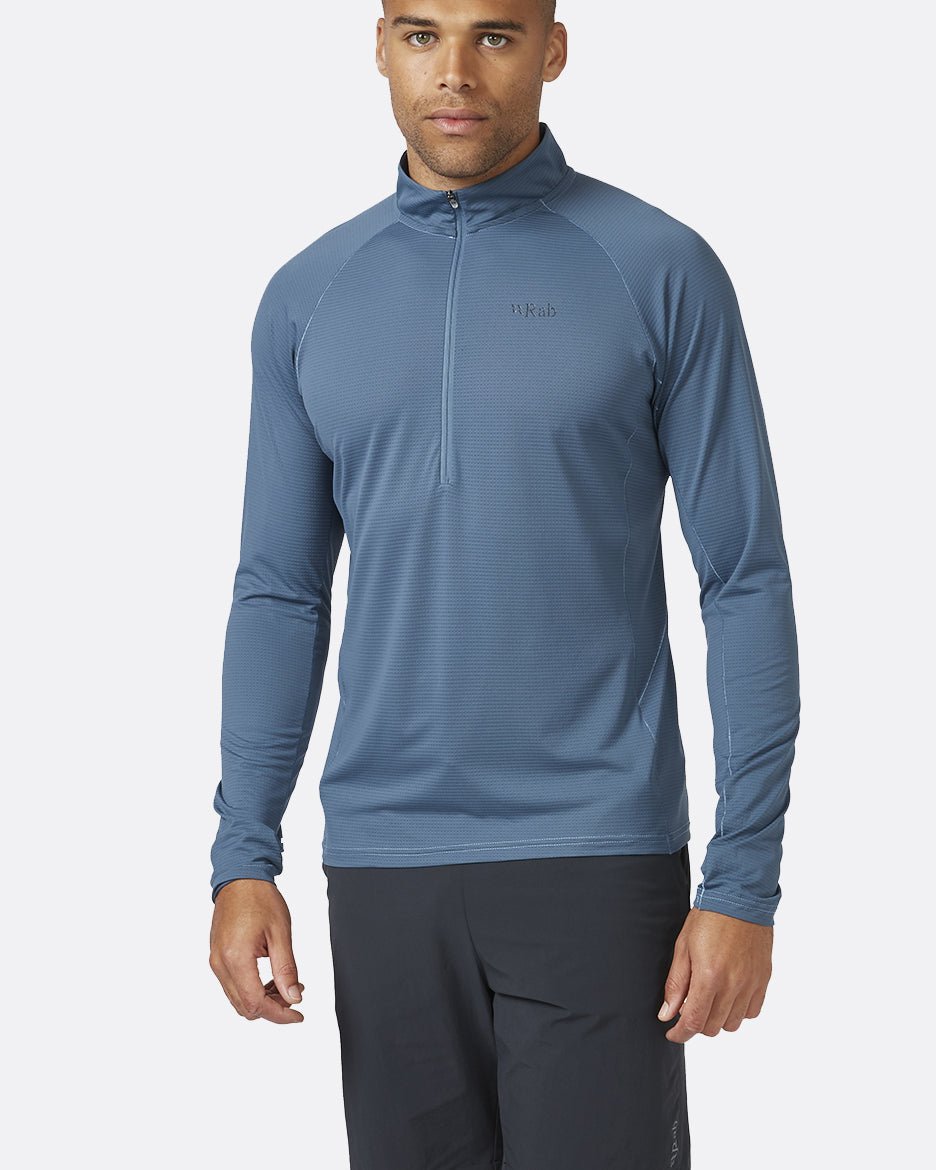 Rab Sonic LS Zip - Secado Rápido Antiolores - Camisetas