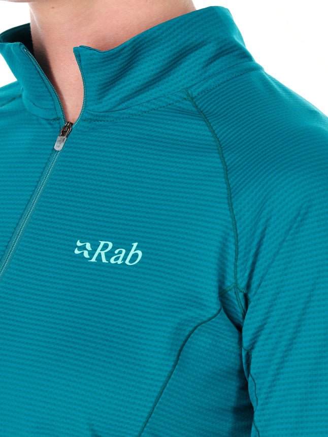 Rab Sonic LS Zip W'S - Secado Rápido Antiolores - Camisetas