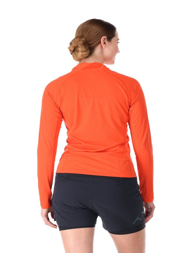 Rab Sonic LS Zip W'S - Secado Rápido Antiolores - Camisetas