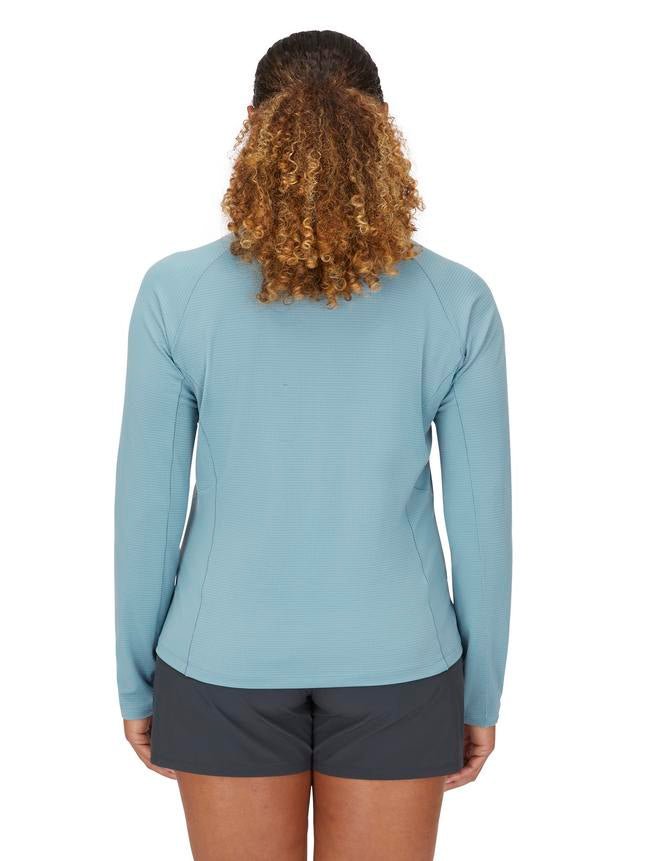 Rab Sonic LS Zip W'S - Secado Rápido Antiolores - Camisetas