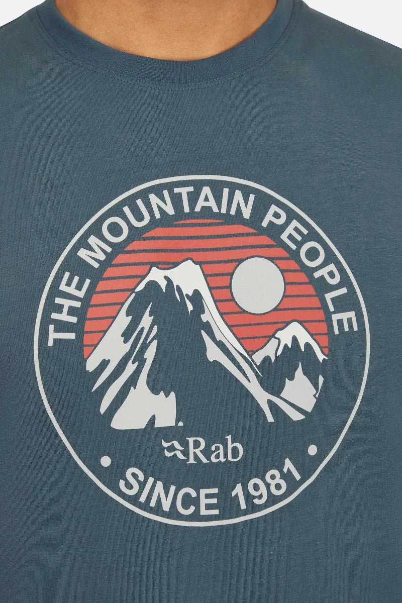 Rab Stance Alpine Peak Tee - Camisetas Manga Corta